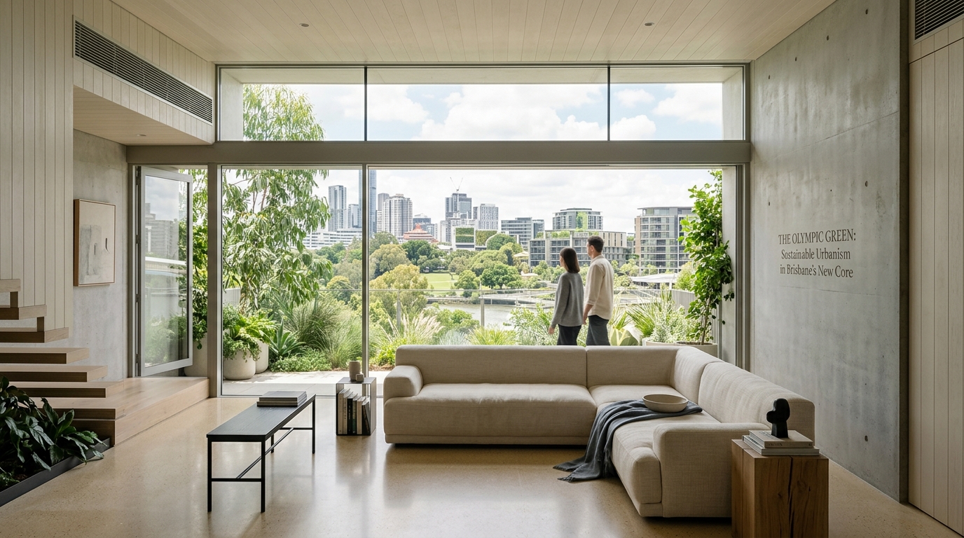 The Olympic Green: Sustainable Urbanism in Brisbane's New Core