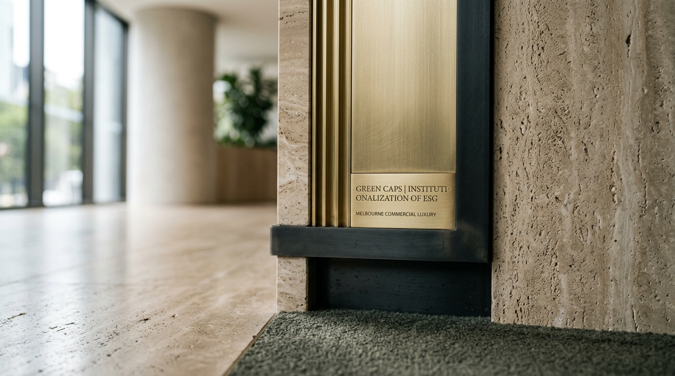 Green Caps: The Institutionalization of ESG in Melbourne's Commercial Luxury